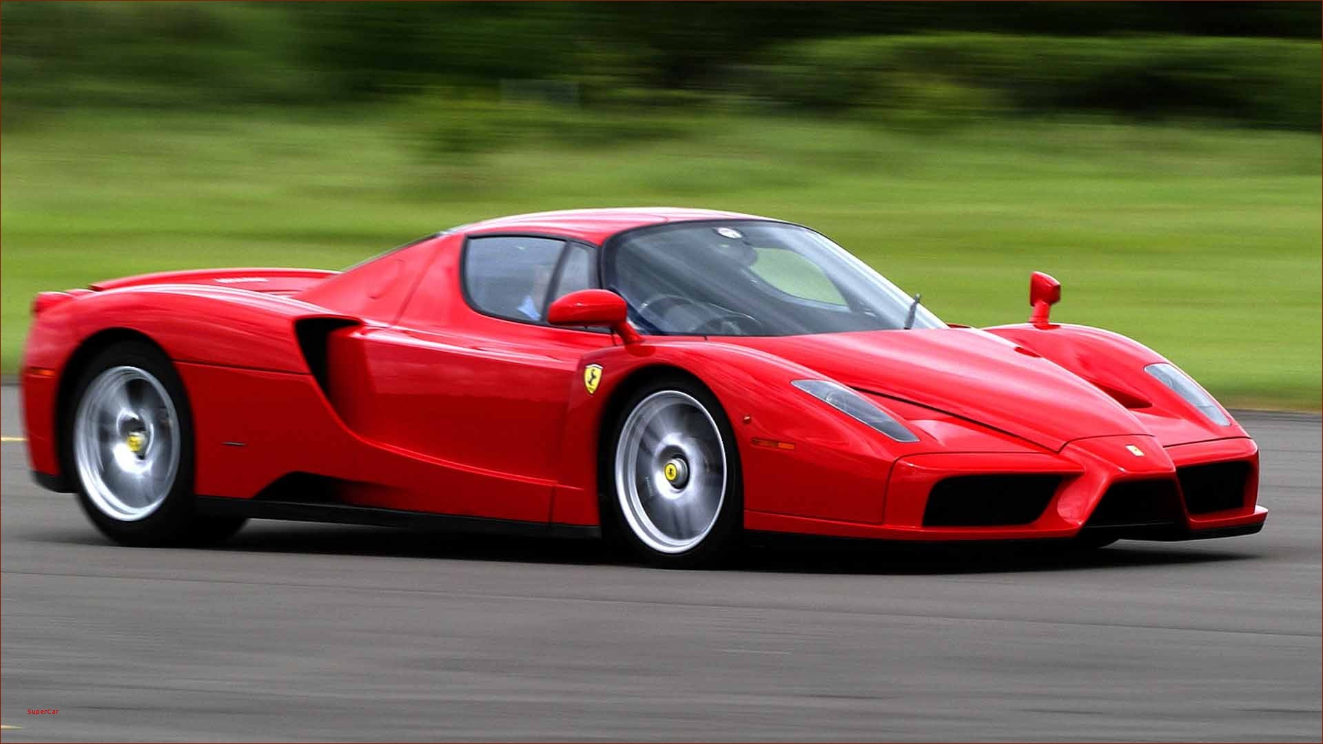 Red Ferrari Enzo Racing